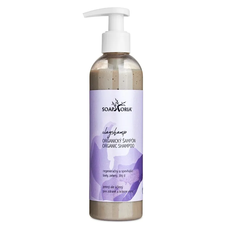 Clayshamp - organický tekutý ílový šampón