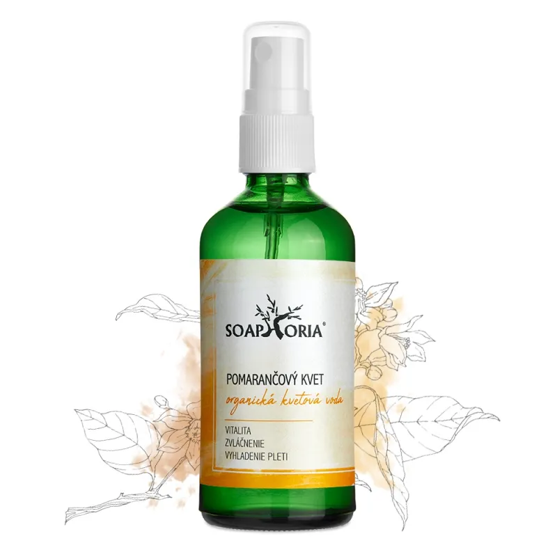 Pomarančový kvet (Neroli) - organická kvetová voda 100ml - zrelá pleť Pomarančový kvet (Neroli) - organická kvetová voda 100ml - zrelá pleť