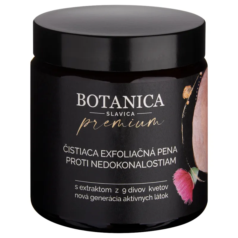 Čistiaca exfoliačná pena proti nedokonalostiam pleti 9 divov kvetov PREMIUM Čistiaca exfoliačná pena proti nedokonalostiam pleti 9 divov kvetov PREMIUM