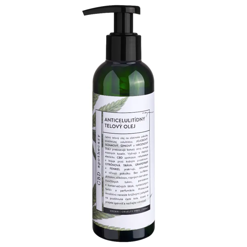 ANTI-CELLULITE BODY OIL 300mg CBD ANTI-CELLULITE BODY OIL 300mg CBD