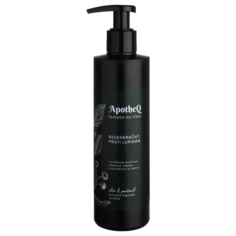 APOTHEQ - Šampón na vlasy - regeneračný, proti lupinám