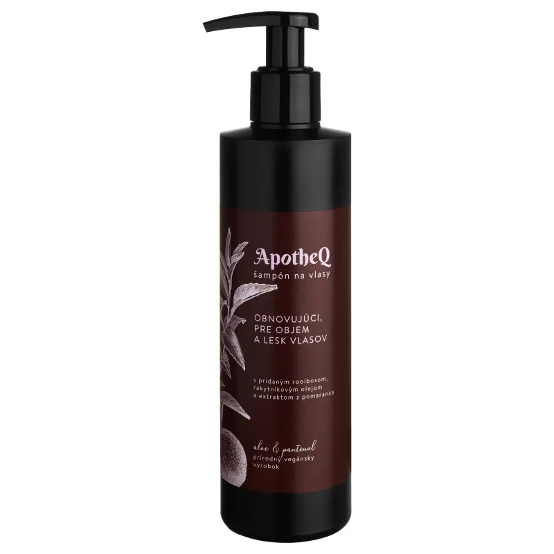 APOTHEQ - Šampón na vlasy - obnovujúci, pre objem a lesk vlasov