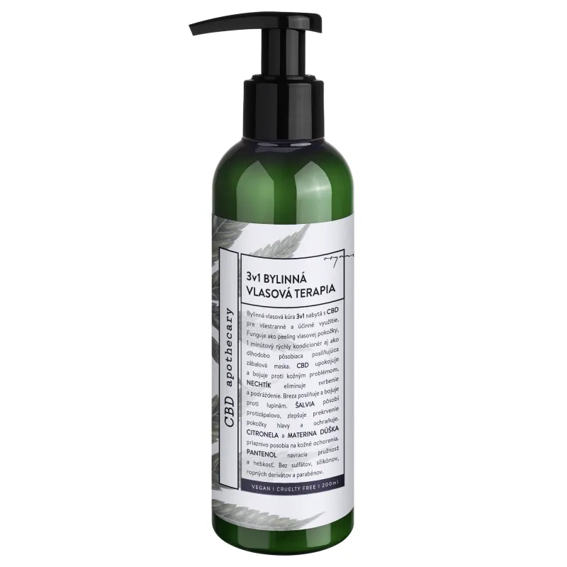 copy of CLEANSING AND STIMULATING HERBAL SHAMPOO 200mg CBD