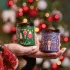 Merry Christmas - limited edition healthy eco soy candle in glass