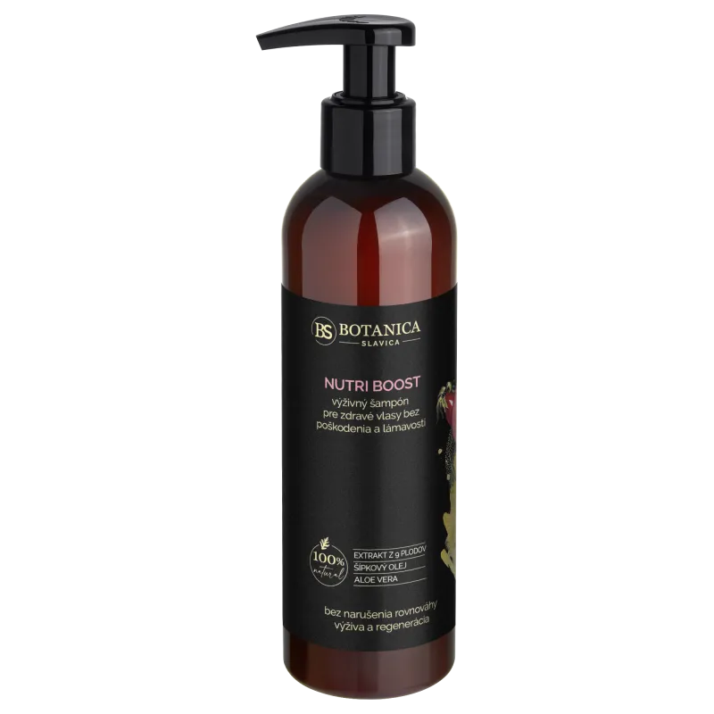Nutri Boost (9 divov plodov) - Výživný šampón pre zdravé vlasy bez poškodenia a lámavosti