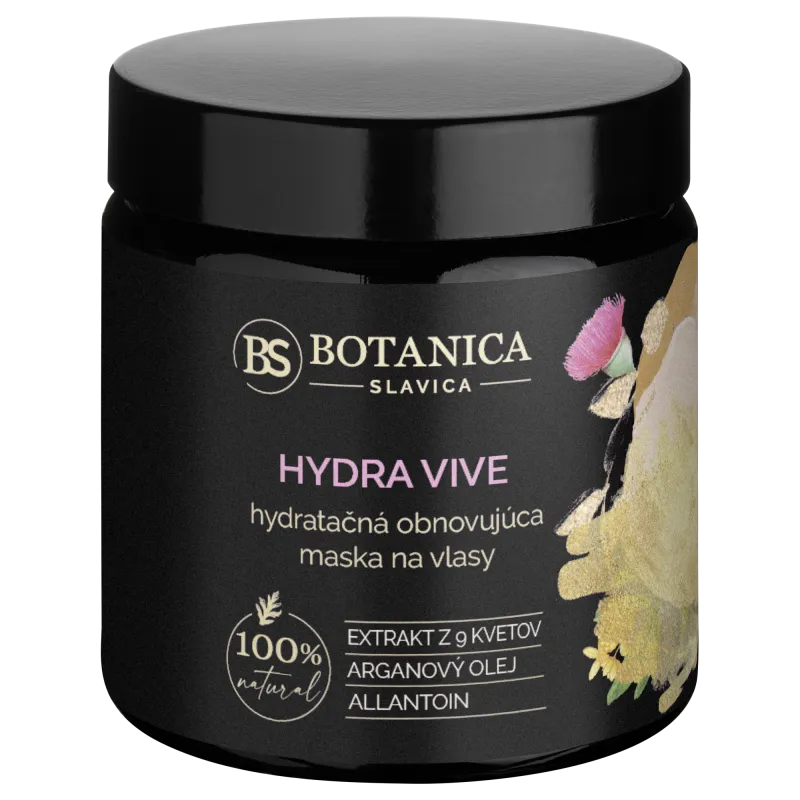 Hydra Vive (9 divov kvetov)- Hydratačná maska na vlasy pre komplexnú obnovu bez podráždenia