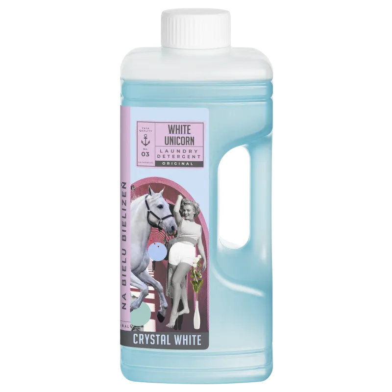 WHITE UNICORN - Prací gél, ekologický, na bielu bielizeň