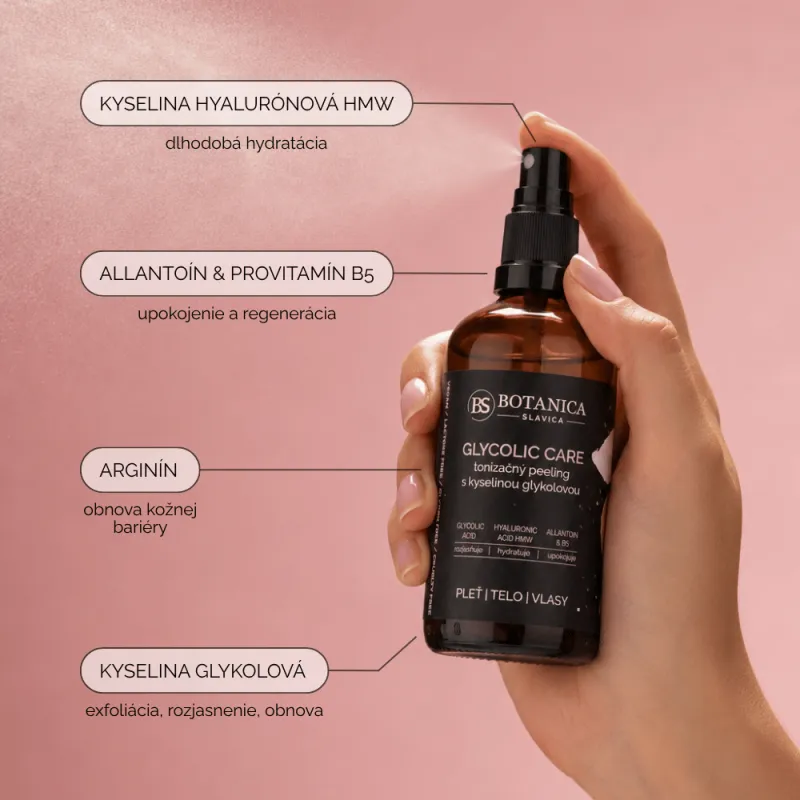 Glycolic Care - Tonizačný peeling s kys. glykolovou – univerzálna intenzívna starostlivosť